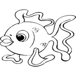 ぬりえページ: 魚 (動物) #17088 - 無料の印刷可能なぬりえページ