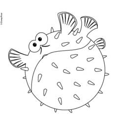 ぬりえページ: 魚 (動物) #17097 - 無料の印刷可能なぬりえページ