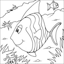 ぬりえページ: 魚 (動物) #17099 - 無料の印刷可能なぬりえページ