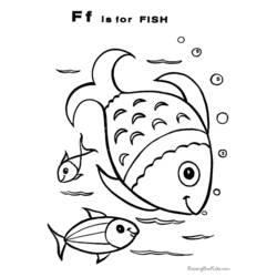 ぬりえページ: 魚 (動物) #17101 - 無料の印刷可能なぬりえページ