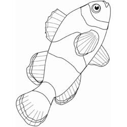 ぬりえページ: 魚 (動物) #17108 - 無料の印刷可能なぬりえページ