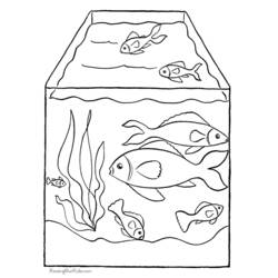 ぬりえページ: 魚 (動物) #17139 - 無料の印刷可能なぬりえページ