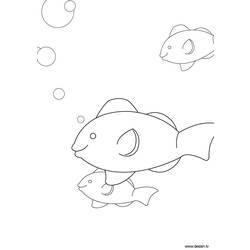 ぬりえページ: 魚 (動物) #17177 - 無料の印刷可能なぬりえページ
