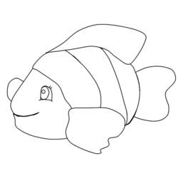 ぬりえページ: 魚 (動物) #17189 - 無料の印刷可能なぬりえページ