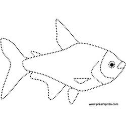 ぬりえページ: 魚 (動物) #17205 - 無料の印刷可能なぬりえページ