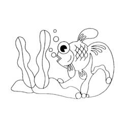 ぬりえページ: 魚 (動物) #17207 - 無料の印刷可能なぬりえページ