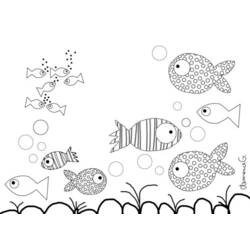ぬりえページ: 魚 (動物) #17214 - 無料の印刷可能なぬりえページ