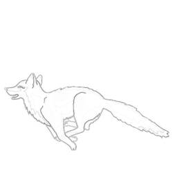 ぬりえページ: 狐 (動物) #15075 - 無料の印刷可能なぬりえページ