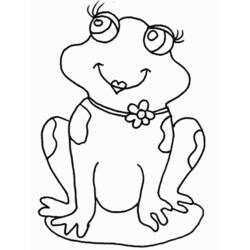 ぬりえページ: 蛙 (動物) #7568 - 無料の印刷可能なぬりえページ