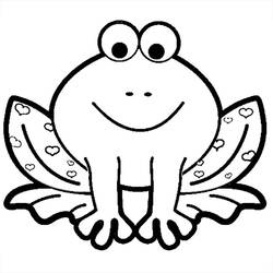 ぬりえページ: 蛙 (動物) #7569 - 無料の印刷可能なぬりえページ