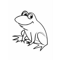 ぬりえページ: 蛙 (動物) #7573 - 無料の印刷可能なぬりえページ