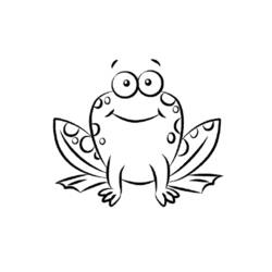 ぬりえページ: 蛙 (動物) #7577 - 無料の印刷可能なぬりえページ