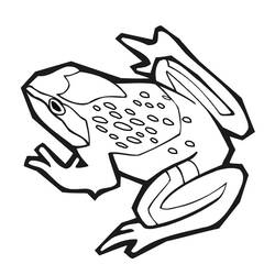 ぬりえページ: 蛙 (動物) #7588 - 無料の印刷可能なぬりえページ