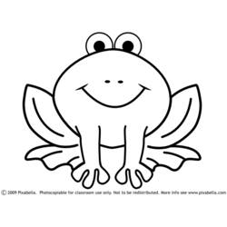 ぬりえページ: 蛙 (動物) #7598 - 無料の印刷可能なぬりえページ