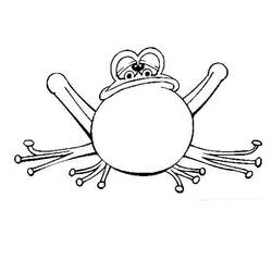 ぬりえページ: 蛙 (動物) #7643 - 無料の印刷可能なぬりえページ