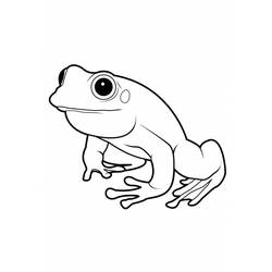 ぬりえページ: 蛙 (動物) #7648 - 無料の印刷可能なぬりえページ