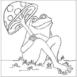 ぬりえページ: 蛙 (動物) #7657 - 無料の印刷可能なぬりえページ