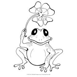ぬりえページ: 蛙 (動物) #7728 - 無料の印刷可能なぬりえページ
