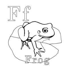 ぬりえページ: 蛙 (動物) #7739 - 無料の印刷可能なぬりえページ