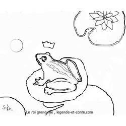 ぬりえページ: 蛙 (動物) #7765 - 無料の印刷可能なぬりえページ