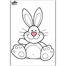 ぬりえページ: 野ウサギ (動物) #10091 - 無料の印刷可能なぬりえページ