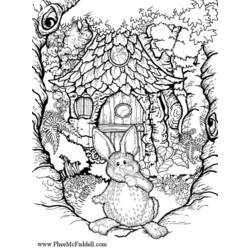 ぬりえページ: 野ウサギ (動物) #10102 - 無料の印刷可能なぬりえページ