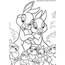ぬりえページ: 野ウサギ (動物) #10132 - 無料の印刷可能なぬりえページ