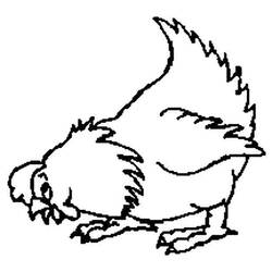 ぬりえページ: めんどり (動物) #17580 - 無料の印刷可能なぬりえページ