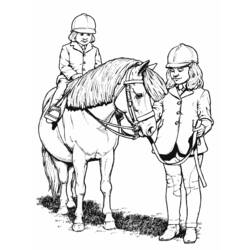 ぬりえページ: 馬 (動物) #2177 - 無料の印刷可能なぬりえページ