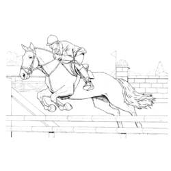 ぬりえページ: 馬 (動物) #2191 - 無料の印刷可能なぬりえページ