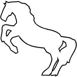 ぬりえページ: 馬 (動物) #2201 - 無料の印刷可能なぬりえページ