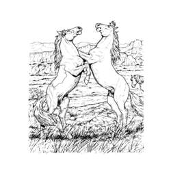 ぬりえページ: 馬 (動物) #2214 - 無料の印刷可能なぬりえページ