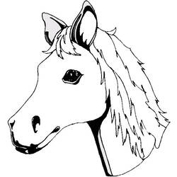 ぬりえページ: 馬 (動物) #2216 - 無料の印刷可能なぬりえページ