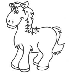 ぬりえページ: 馬 (動物) #2248 - 無料の印刷可能なぬりえページ