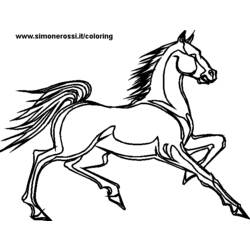 ぬりえページ: 馬 (動物) #2265 - 無料の印刷可能なぬりえページ
