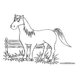 ぬりえページ: 馬 (動物) #2269 - 無料の印刷可能なぬりえページ