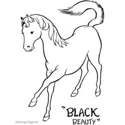 ぬりえページ: 馬 (動物) #2293 - 無料の印刷可能なぬりえページ