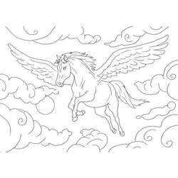 ぬりえページ: 馬 (動物) #2305 - 無料の印刷可能なぬりえページ