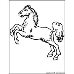 ぬりえページ: 馬 (動物) #2340 - 無料の印刷可能なぬりえページ