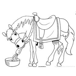 ぬりえページ: 馬 (動物) #2347 - 無料の印刷可能なぬりえページ
