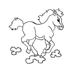 ぬりえページ: 馬 (動物) #2349 - 無料の印刷可能なぬりえページ