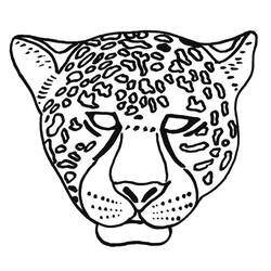 ぬりえページ: ジャガー (動物) #9011 - 無料の印刷可能なぬりえページ