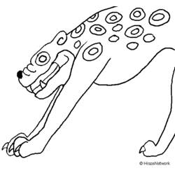 ぬりえページ: ジャガー (動物) #9016 - 無料の印刷可能なぬりえページ