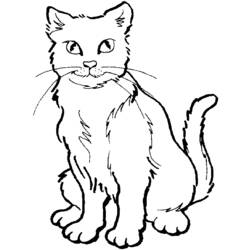 ぬりえページ: 子猫 (動物) #18056 - 無料の印刷可能なぬりえページ