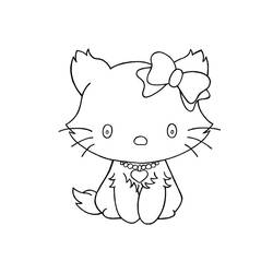 ぬりえページ: 子猫 (動物) #18158 - 無料の印刷可能なぬりえページ