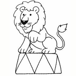 ぬりえページ: ライオン (動物) #10246 - 無料の印刷可能なぬりえページ