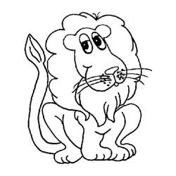 ぬりえページ: ライオン (動物) #10261 - 無料の印刷可能なぬりえページ