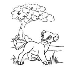 ぬりえページ: ライオン (動物) #10263 - 無料の印刷可能なぬりえページ