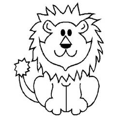 ぬりえページ: ライオン (動物) #10281 - 無料の印刷可能なぬりえページ