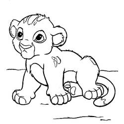 ぬりえページ: ライオン (動物) #10283 - 無料の印刷可能なぬりえページ